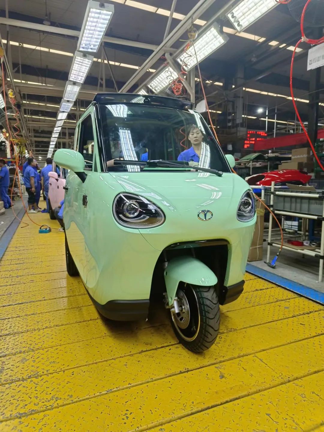 大阳巧客e200 批量下线,陆续发往市场_官方新闻大阳摩托